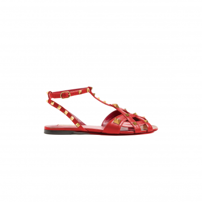 VALENTINO STUDDY KIDSKIN SANDAL 8W2S0NN3JYW VALENTINO STUDDY KIDSKIN SANDAL 8W2S0NN3JYW